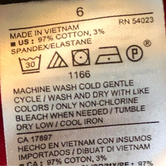 Old Navy Wow Pants in Apple 🍎 Red good used condition like new💖 - Picture 4 of 14